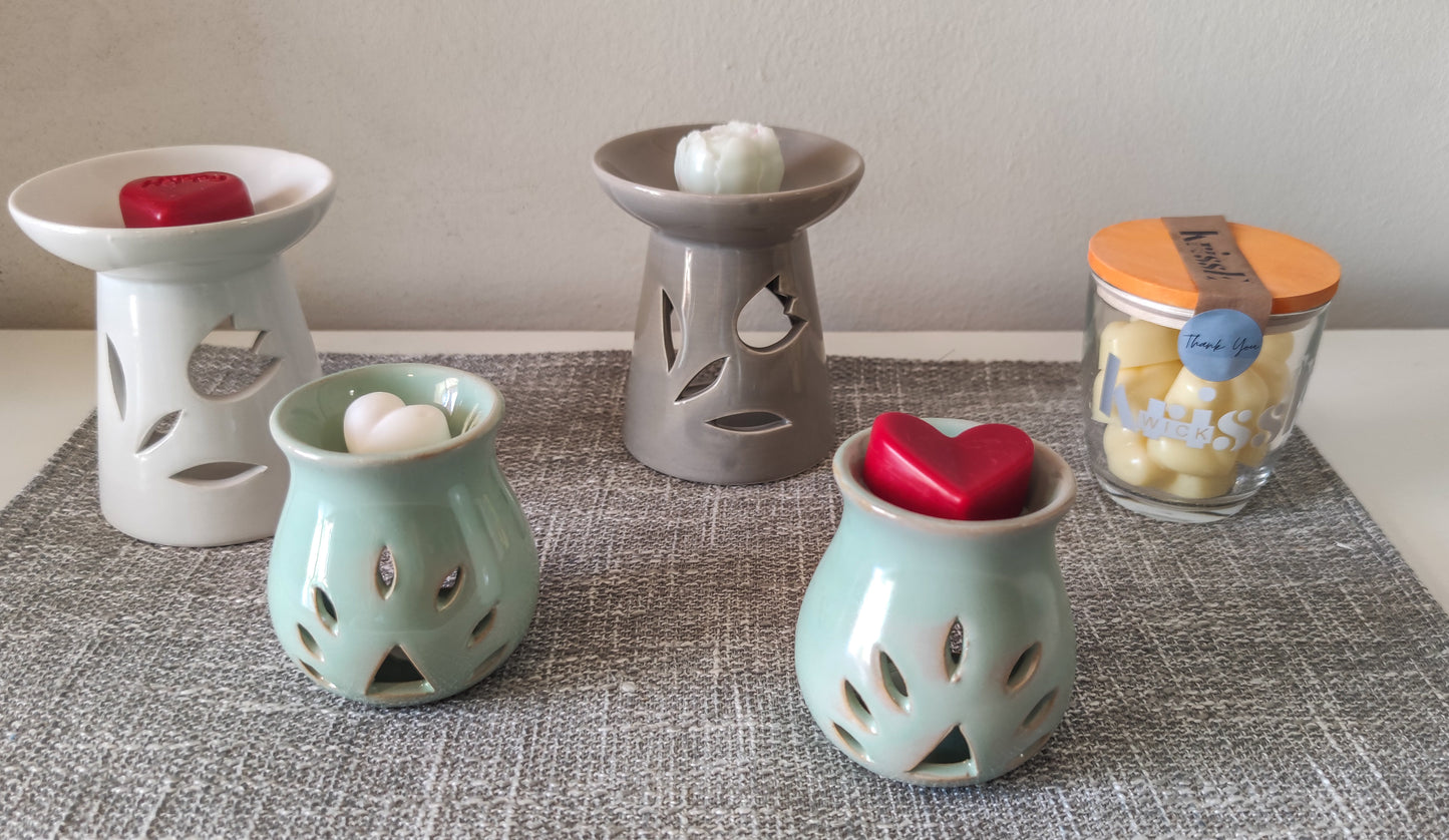 Ceramic Wax Burner – Tulip Cut