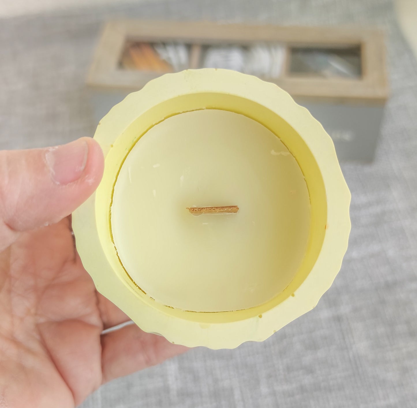 Sol de Tarde – Vela de Soja con Pabilo de Madera