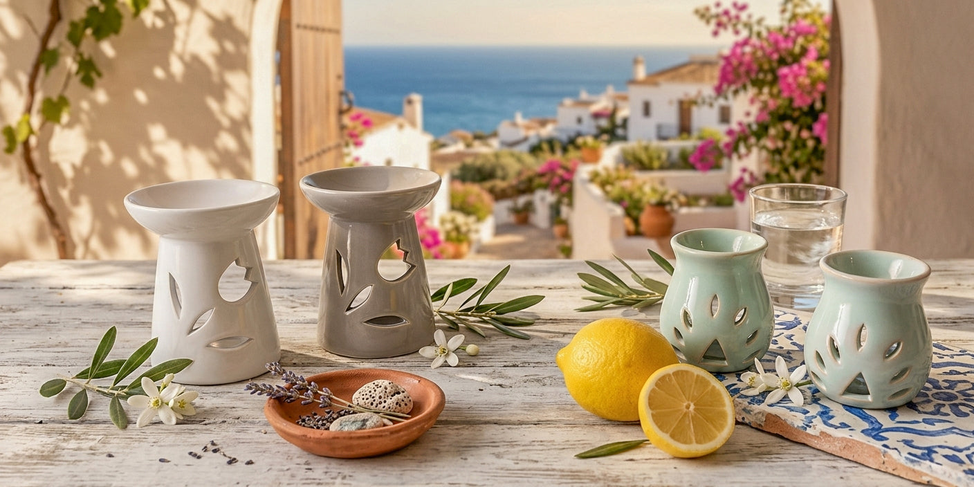 Ceramic Wax Burner – Tulip Cut