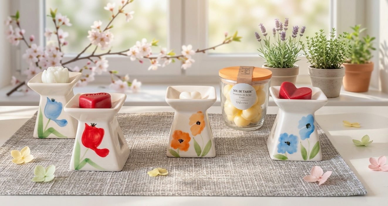 Mother’s Day Gift Box – 1 Floral Burner + 1 Wax Melt