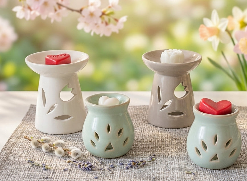 Ceramic Wax Burner – Tulip Cut