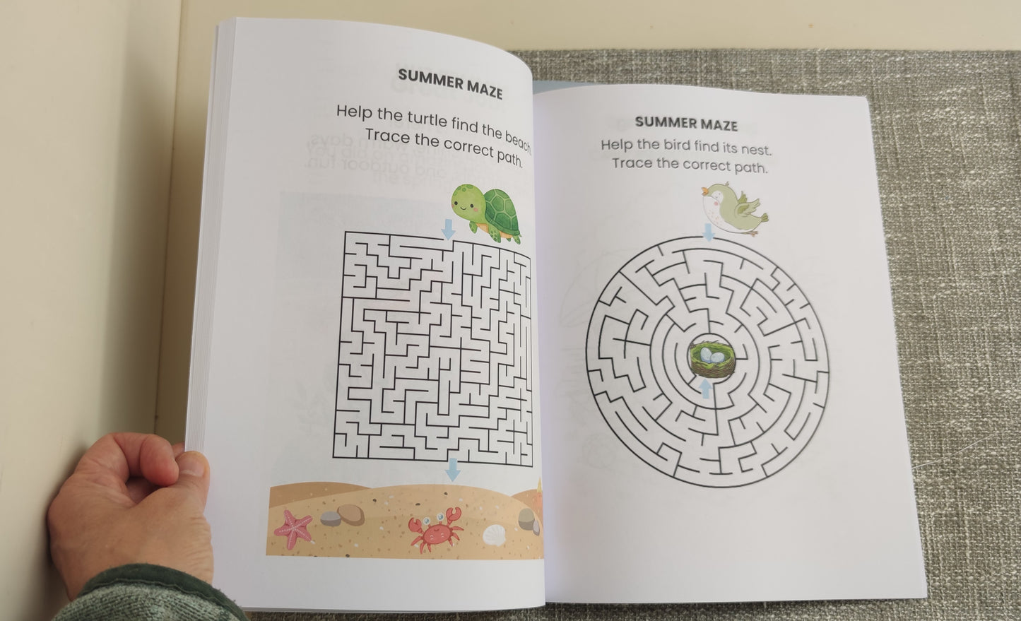 Tiny Artists: Fun Through the Seasons – Seasonal Activity Book for Kids Ages 4–7