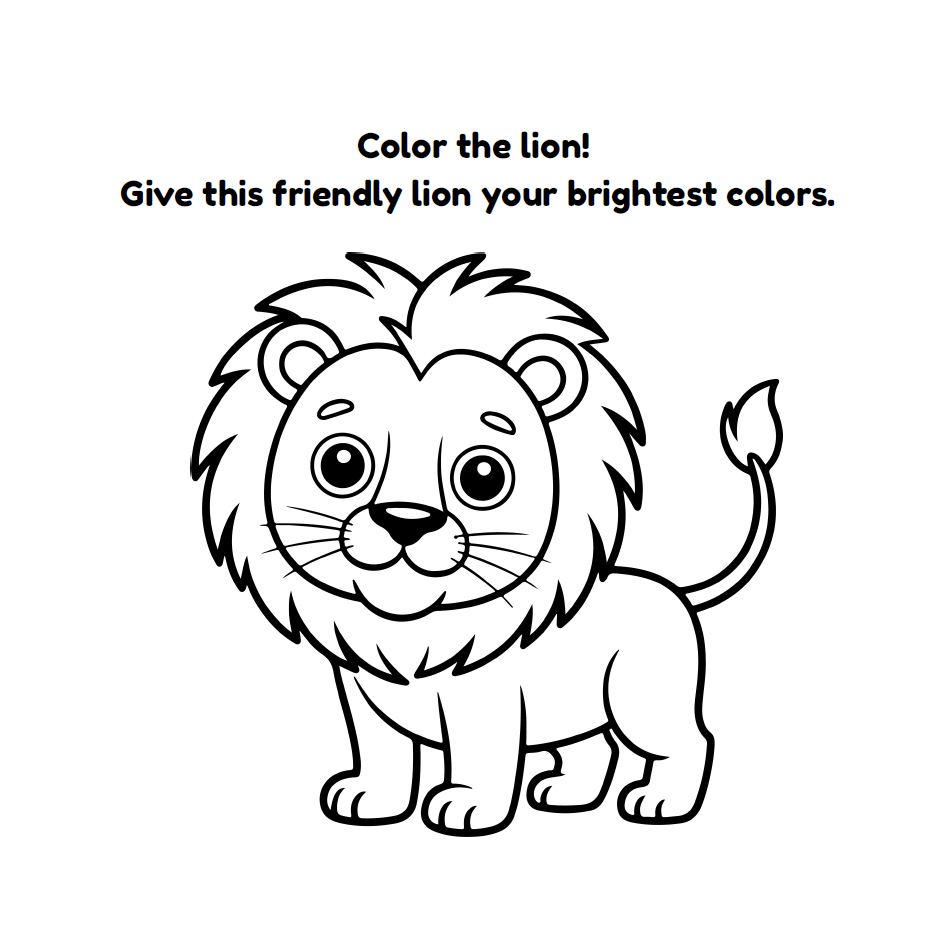 Pequeños Artistas: Actividad Divertida y LIBRO PARA COLOREAR: Edades 4–7