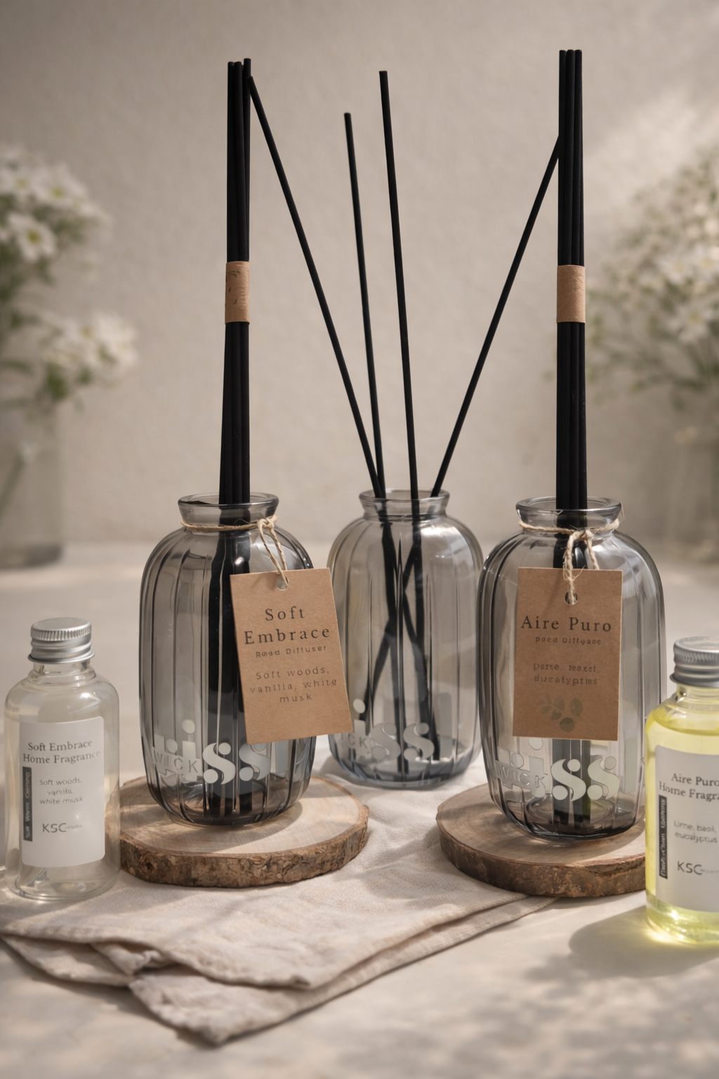 Reed Diffuser Set – 75 ml Home Fragrance