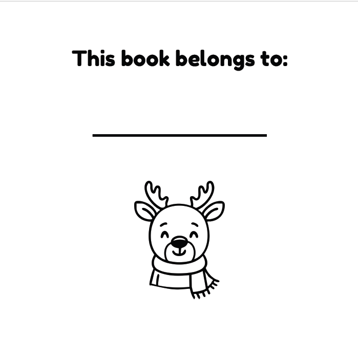 Pequeños artistas: Libro de colorear fácil de Navidad: 3-6 años