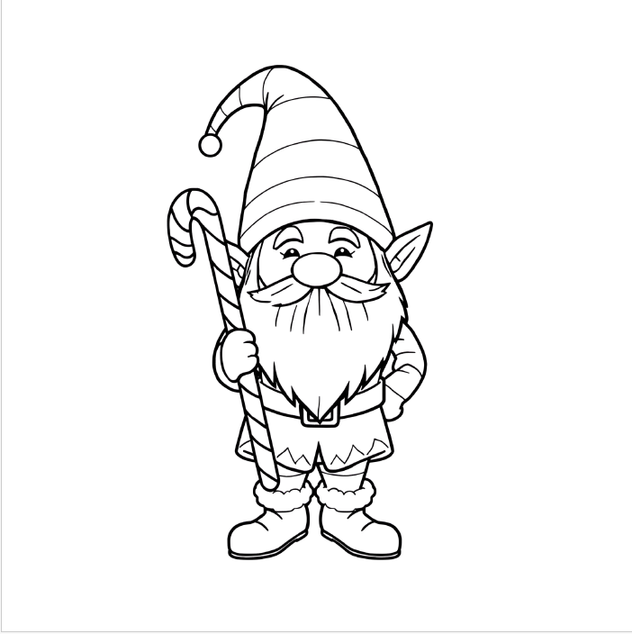 Pequeños artistas: Libro de colorear fácil de Navidad: 3-6 años