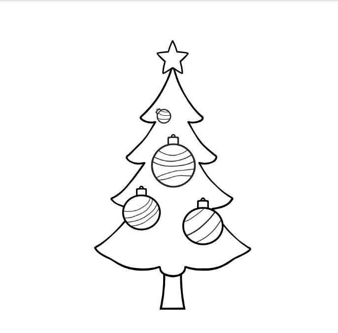Pequeños artistas: Libro de colorear fácil de Navidad: 3-6 años