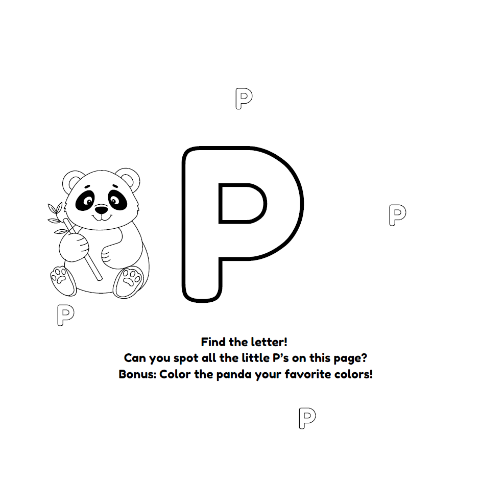 Tiny Artists: Alphabet Coloring Book: Age 3 - 6