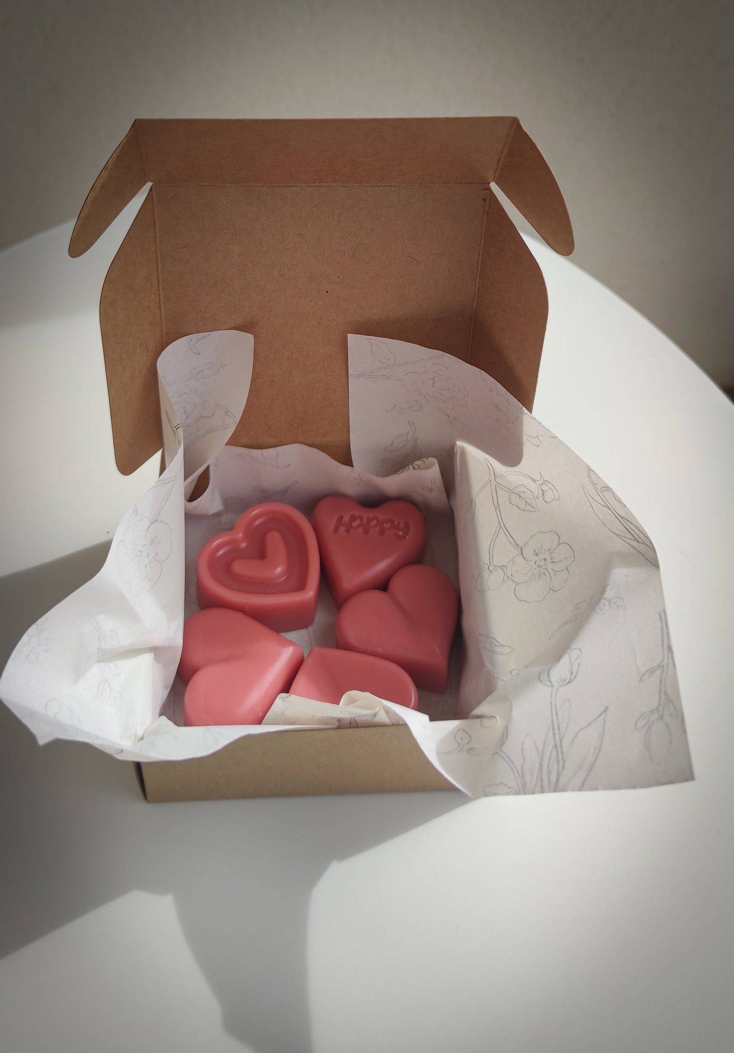 Soft Embrace Wax Melts – Large Heart Wax Melts – Vanilla & Cashmere – Wax blend – 60 g