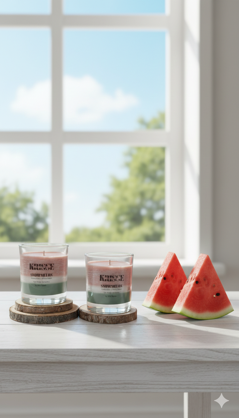 Snowmelon Candle – Krisse Wick - Atelier Collection