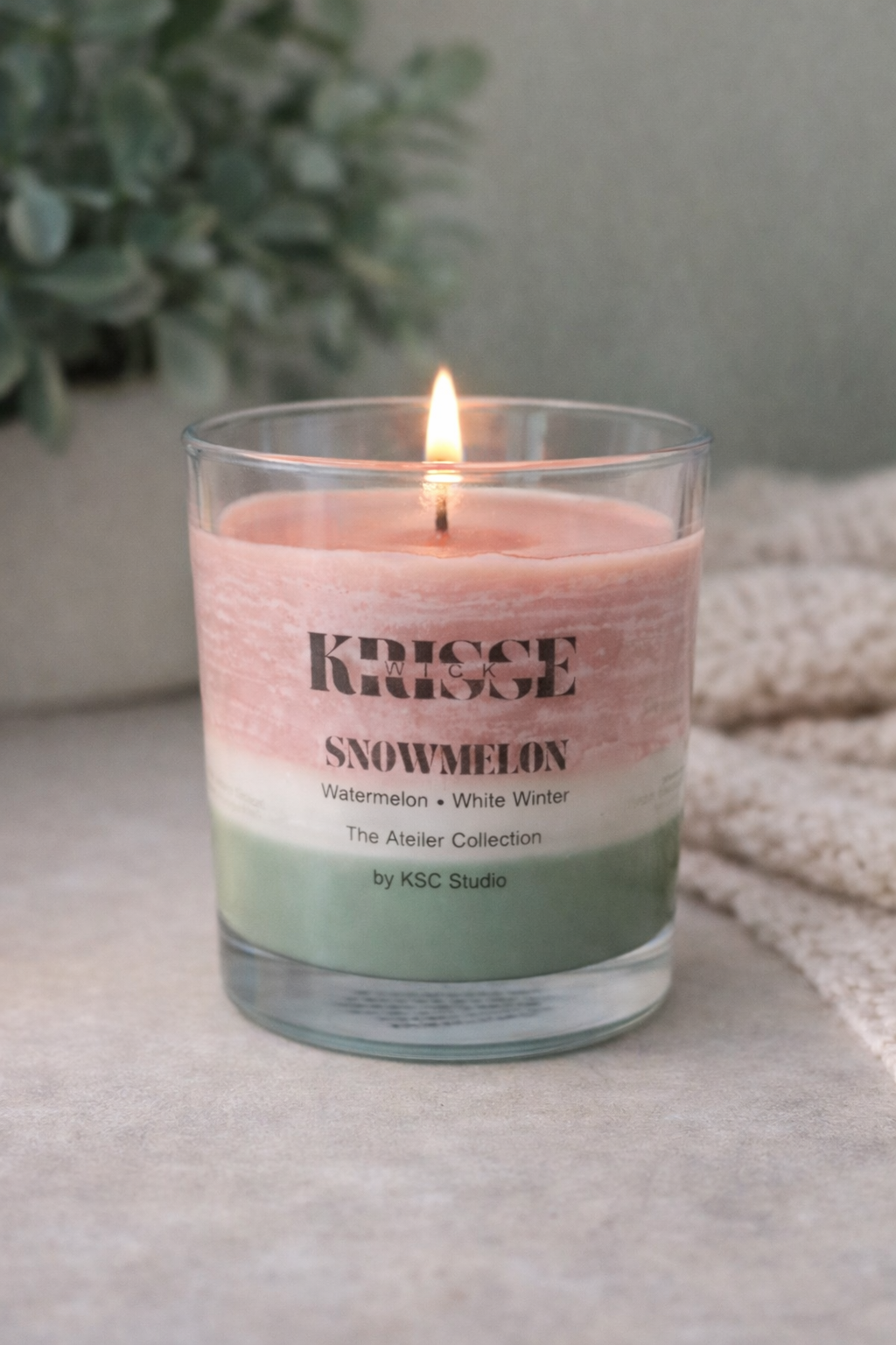 Snowmelon Candle – Krisse Wick - Atelier Collection