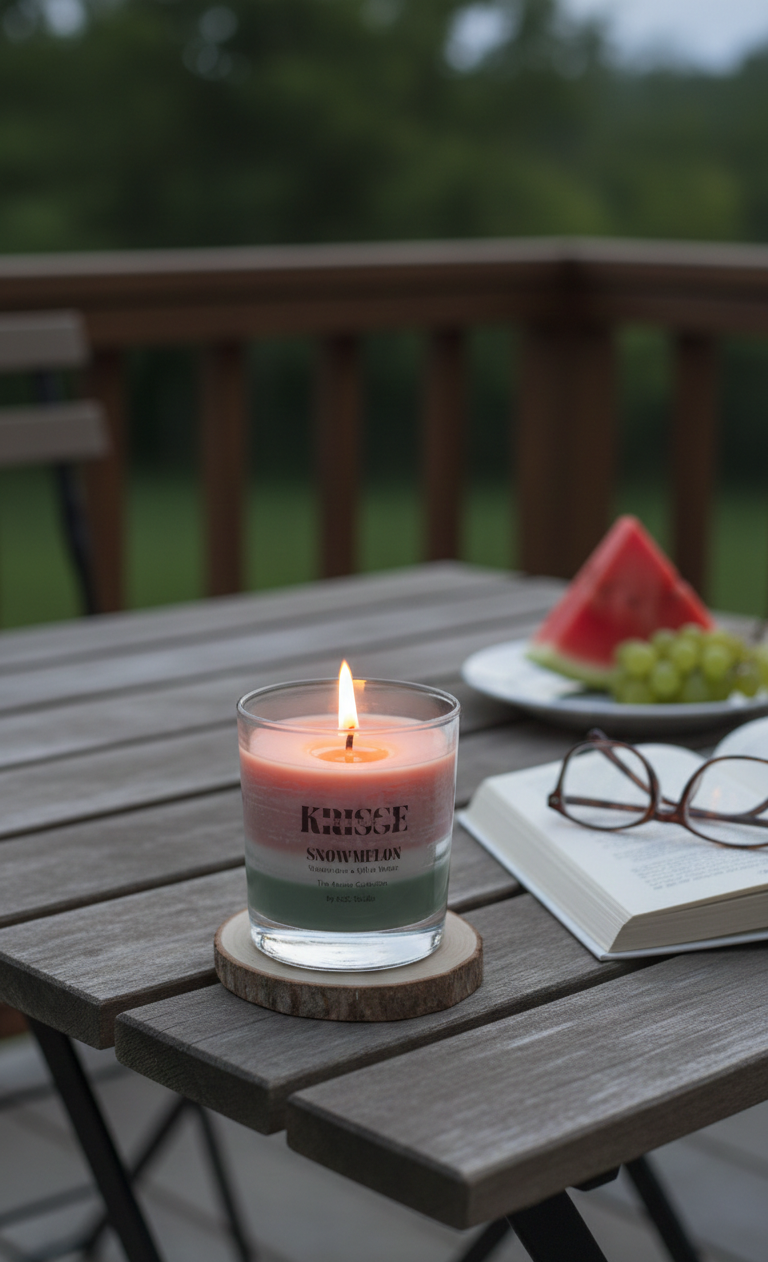 Snowmelon Candle – Krisse Wick - Atelier Collection