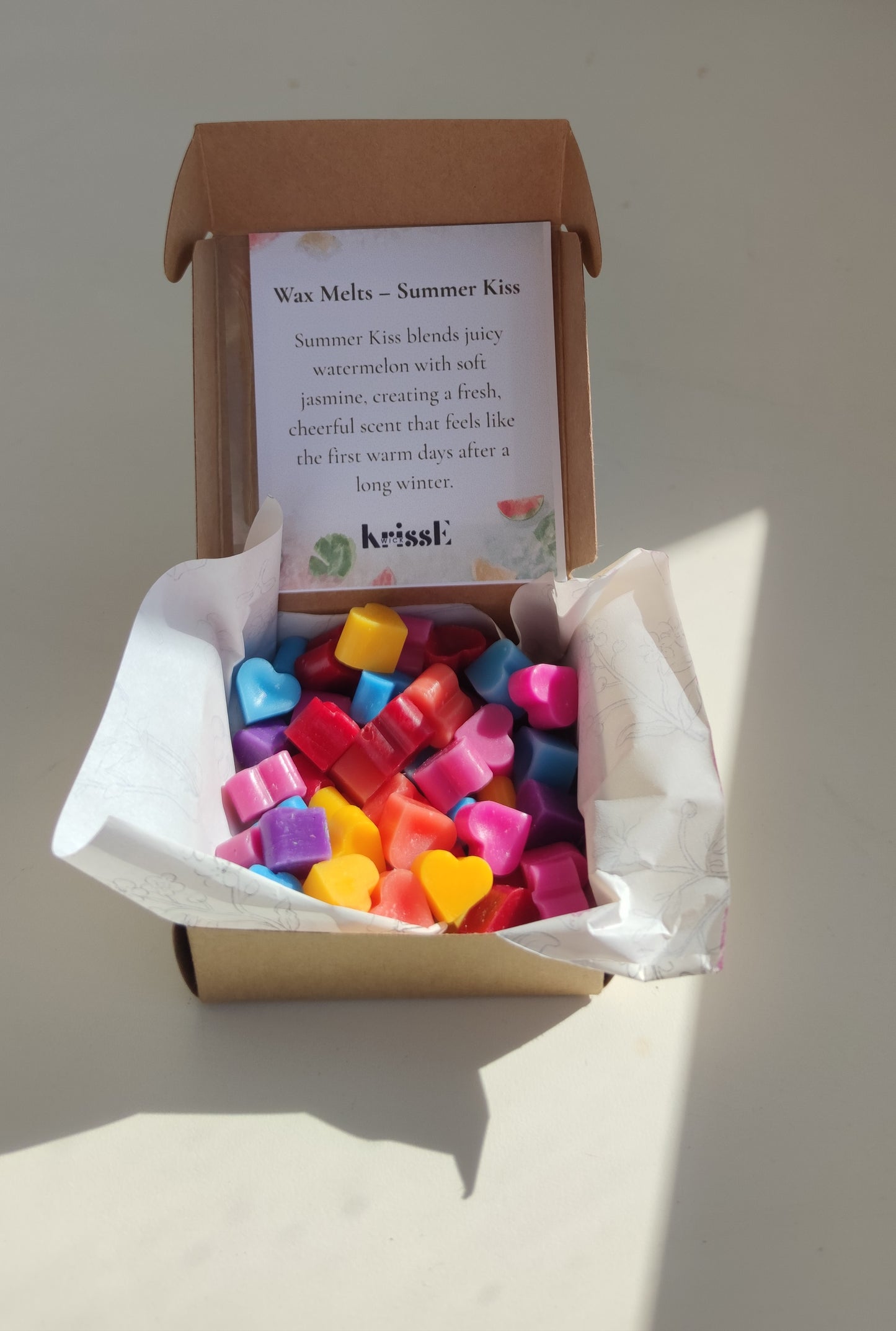 Summer Kiss – Wax Melts – Watermelon & Jasmine (60g)