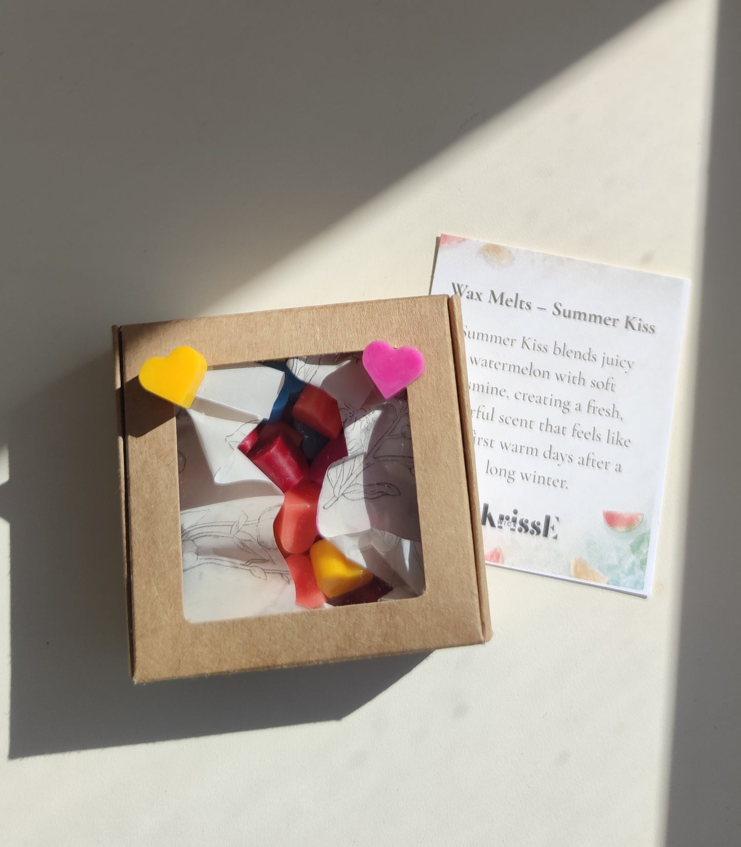 Summer Kiss – Wax Melts – Watermelon & Jasmine (60g)
